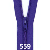 Rits 40 cm | YKK spiraal 3 | 559 paars Rits RITS - YKK - 3 - 40CM - 559 - PAARS
